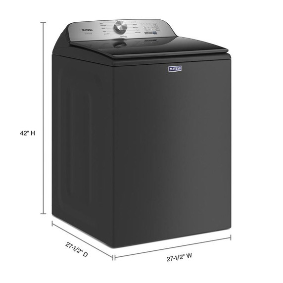 OPEN BOX of Maytag® Pet Pro Top Load Washer - 5.4 cu. ft. IEC MVW6500MBK_CD3000009