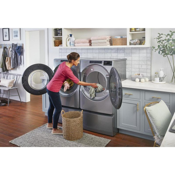 OPEN BOX of Whirlpool® 7.4 Cu. Ft. Gas Wrinkle Shield Dryer WGD5605MC_MC3904237