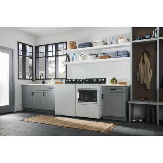 OPEN BOX of Maytag® Commercial-Grade Residential Dryer - 7.4 cu. ft. YMEDP586GW