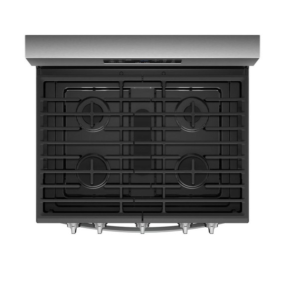 OPEN BOX of Whirlpool® 5.8 Cu. Ft. Freestanding Gas Range with Frozen Bake™ Technology WFG775H0HZ