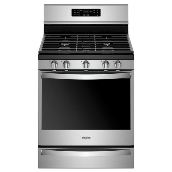 OPEN BOX of Whirlpool® 5.8 Cu. Ft. Freestanding Gas Range with Frozen Bake™ Technology WFG775H0HZ