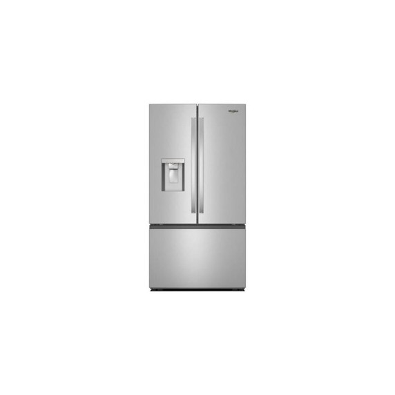 Whirlpool® 36-Inch French Door Refrigerator with In-Door Water and Ice Maker - 30 cu. ft. WRFF3536SZ