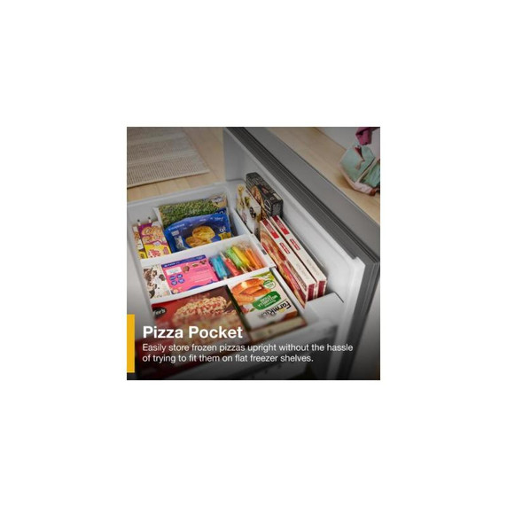 Whirlpool® 36-Inch French Door Refrigerator with In-Door Water and Ice Maker - 30 cu. ft. WRFF3536SZ