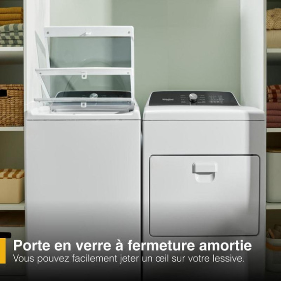 Whirlpool® 5.3 Cu. Ft. I.E.C. Top Load Impeller Washer with Built-in Faucet WTW5020SW