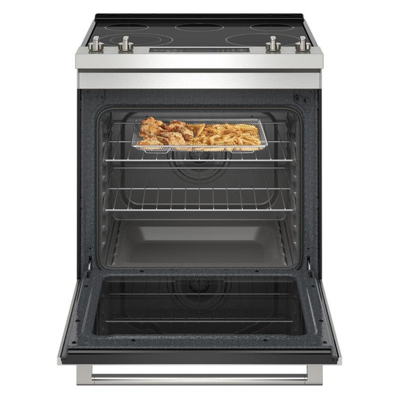 OPEN BOX of Maytag® 30-Inch Wide Slide-In Electric Range With Air Fry - 6.4 Cu. Ft. YMES8800PZ_RD3711377