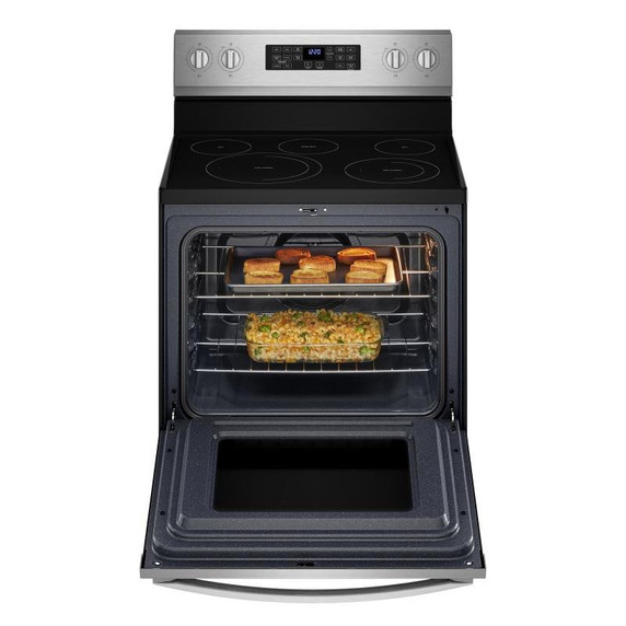 OPEN BOX  of 5.3 Cu. Ft. Whirlpool® Electric 5-in-1 Air Fry Oven YWFE550S0LZ_RD3418774