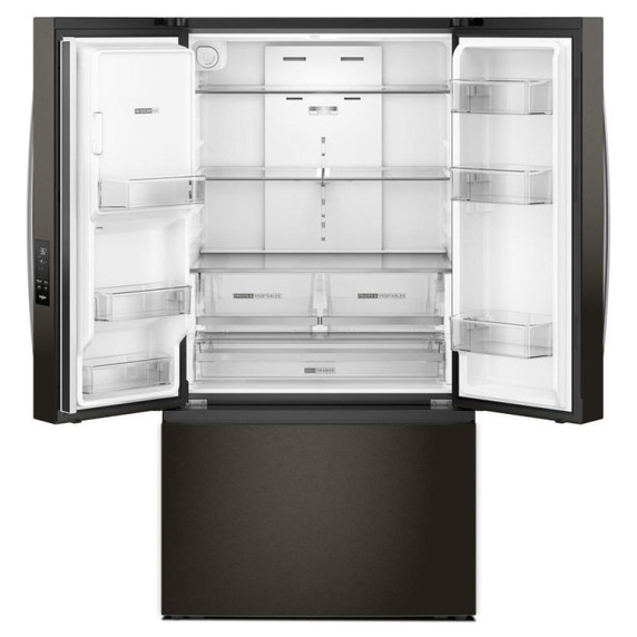 Whirlpool® 36-Inch French Door Refrigerator with In-Door Water and Ice Maker - 30 cu. ft. WRFF3536SV