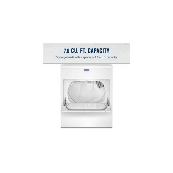 Maytag® Top Load Gas Wrinkle Prevent Dryer - 7.0 cu. ft. MGD4005SW