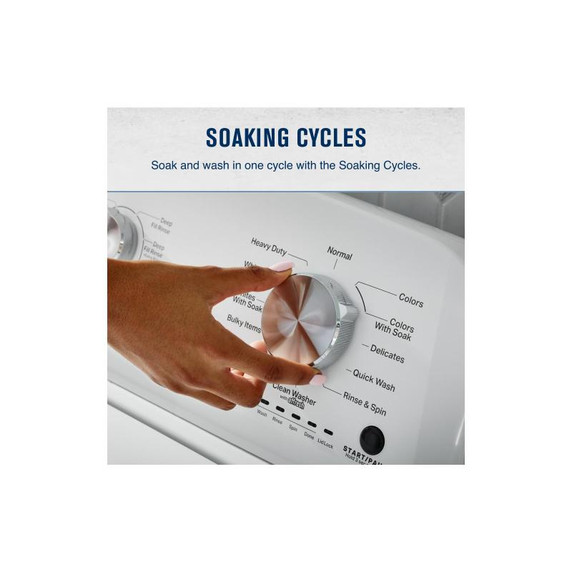 Maytag® Top Load Washer with Deep Fill - 4.4 cu. ft. MVW4005SW Maytag® Top Load Washer with Deep Fill - 4.4 cu. ft. MVW4005SW