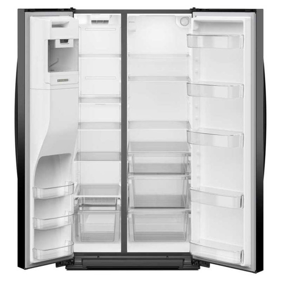 Whirlpool® 36-inch Full Depth Side-by-Side Refrigerator with TruCool™ System WRSF5536RB