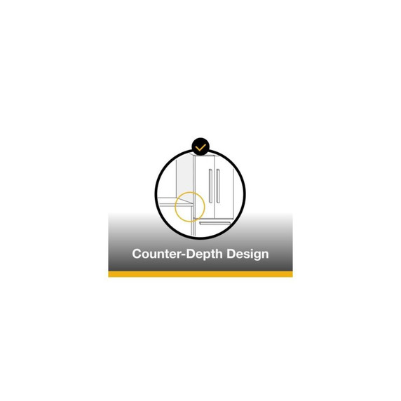 Whirlpool® 36-inch Counter Depth Side-by-Side Refrigerator with TruCool™ System WRSC5536RZ