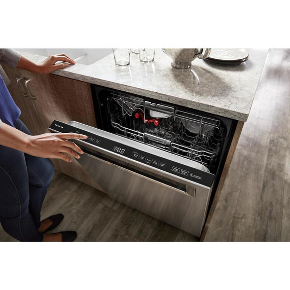 OPEN BOX of Kitchenaid® 44 dBA Dishwasher with 360° Max Jets™ Third Rack and LED Interior Lighting KDPM704KPS_FD1001008