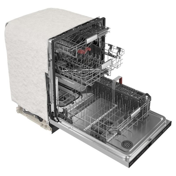 OPEN BOX of Kitchenaid® 44 dBA Dishwasher with 360° Max Jets™ Third Rack and LED Interior Lighting KDPM704KPS_FD1001008