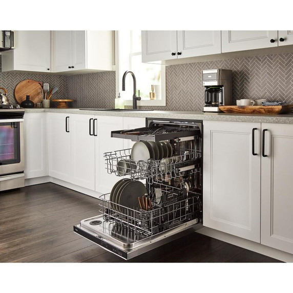 OPEN BOX of Whirlpool® 24” Stainless Steel Dishwasher with AI Intelligent Wash System - 47 dBA WDT750SAKZV_FE0305726