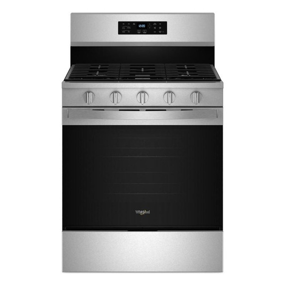OPEN BOX of Whirlpool® 30-inch Gas Range with Air Cooking Technology, No Preheat Air Fry and Air Baking and Self Clean WFGS5030RZ_RD5022521