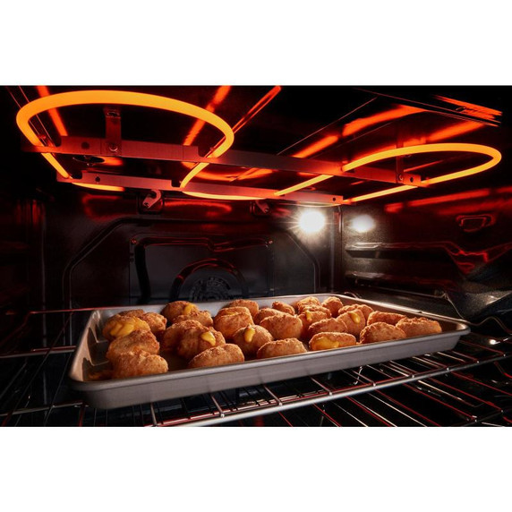 OPEN BOX of Whirlpool® 30-inch Gas Range with Air Cooking Technology, No Preheat Air Fry and Air Baking and Self Clean WFGS5030RZ_RD5022521