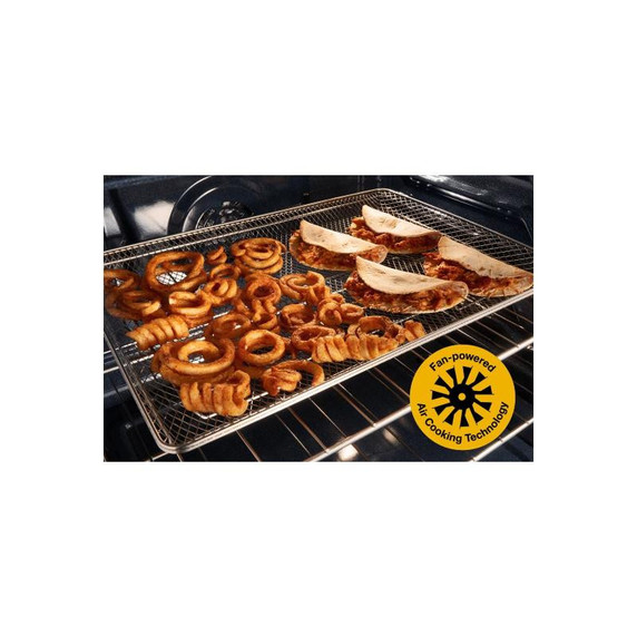 OPEN BOX of Whirlpool® 30-inch Gas Range with Air Cooking Technology, No Preheat Air Fry and Air Baking and Self Clean WFGS5030RZ_RD5022521