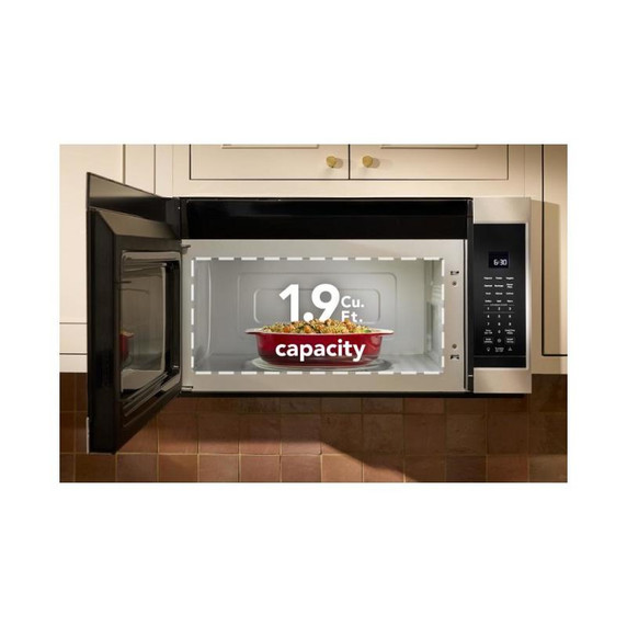 KitchenAid® 1.9cu ft Over The Range Microwave with Print Shield® YKMMS130RPS