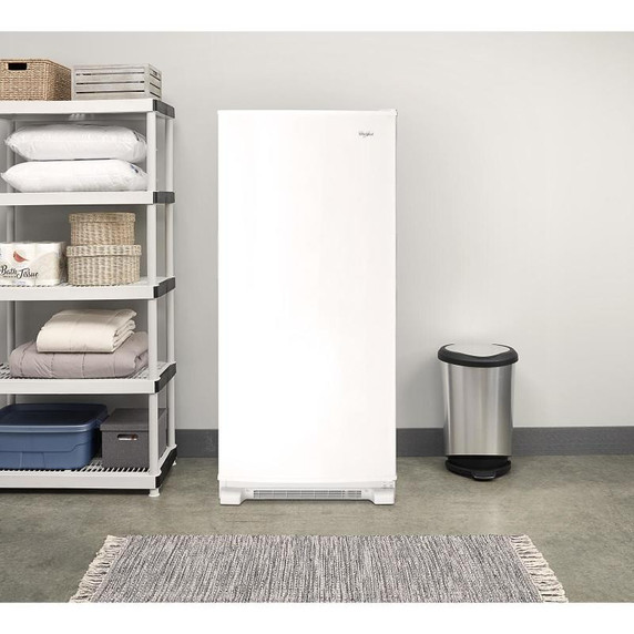 OPEN BOX Whirlpool® 18 cu. ft. Upright Freezer with Adjustable Wire Shelves WZF34X18DW