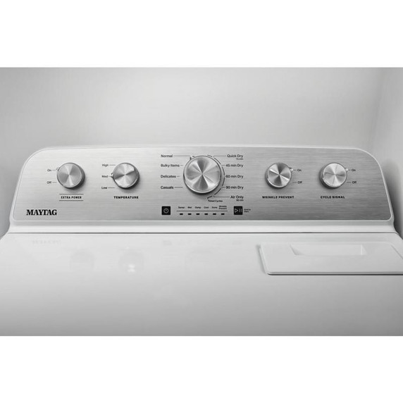 OPEN BOX Maytag® Top Load Electric Dryer with Extra Power - 7.0 cu. ft. YMED5030MW