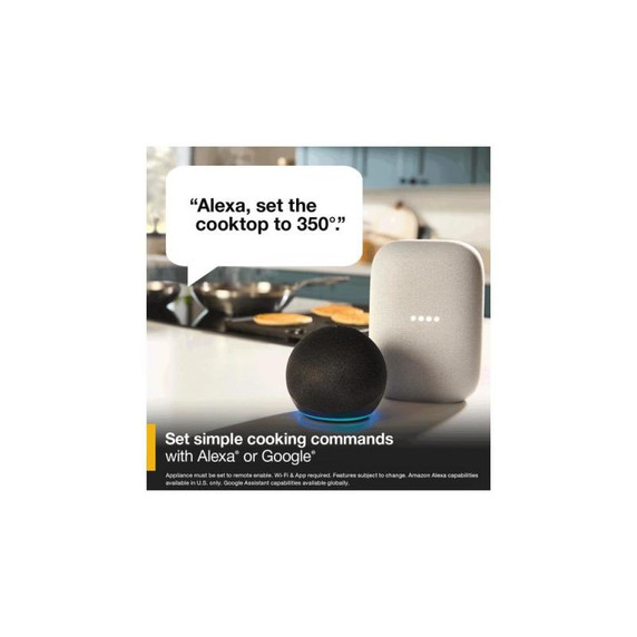 Whirlpool® 30" Intelligent Induction Cooktop with Temp Cook™ Technology WCIT7030SS