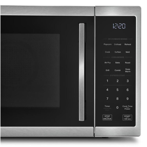 Whirlpool® 1.0 cu. ft. Stainless Steel All-In-One Multifunctional Countertop Microwave With Air Fry - 900 watt WMCS5522RS