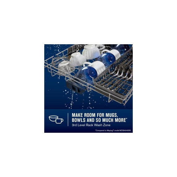 Maytag® 24" Top Control Dishwasher with PowerBlast® cycle and Power Dry MDTS7024SZ