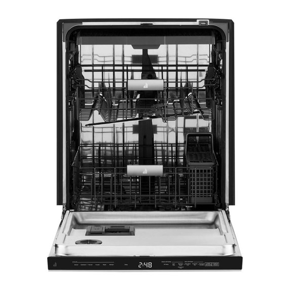 Jennair® Pocket Handle 24" Built-In Dishwasher with Precise Fit 3rd Rack for Cutlery with Plasma Coating, 39 dBA JDTS3924SP Jennair® Pocket Handle 24" Built-In Dishwasher with Precise Fit 3rd Rack for Cutlery with Plasma Coating, 39 dBA JDTS3924SP