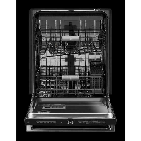 Jennair® NOIR™ 24" Built-In Dishwasher with Precise Fit 3rd Rack for Cutlery with Plasma Coating, 39 dBA JDTS3924SM