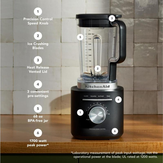 KitchenAid® Pure Power Blender KSB2072BM