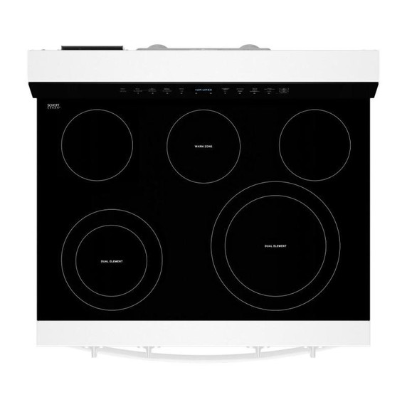 Whirlpool® 30-Inch Smart Electric Range with True Convection and No Preheat Air Fry YWFES7030SW