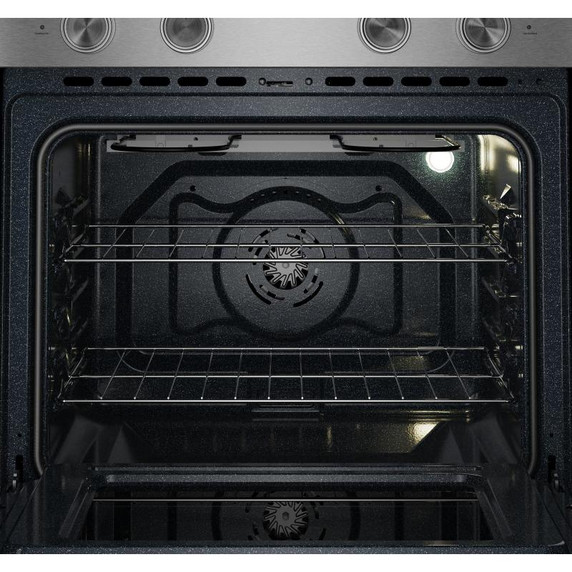 Kitchenaid® 5.3 Cu. Ft. Smart Slide-in Electric Range with Convection Cooking Modes YKSES330SPS