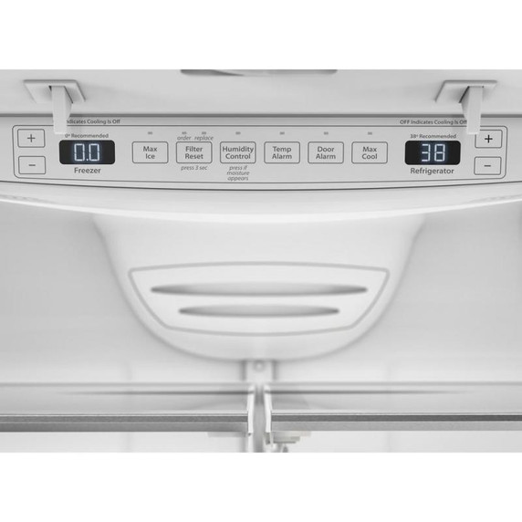 OPEN BOX Kitchenaid® 20 cu. ft. 36-Inch Width Counter-Depth French Door Refrigerator with Interior Dispense KRFC136RPS*