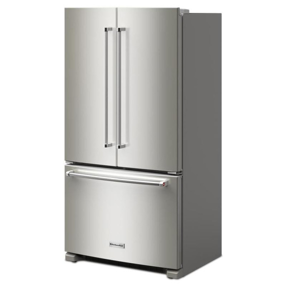 OPEN BOX Kitchenaid® 20 cu. ft. 36-Inch Width Counter-Depth French Door Refrigerator with Interior Dispense KRFC136RPS*