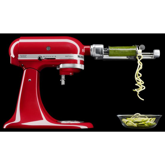 Kitchenaid® 7 Blade Spiralizer Plus with Peel, Core and Slice KSM2APC