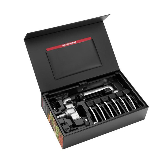 Kitchenaid® 7 Blade Spiralizer Plus with Peel, Core and Slice KSM2APC