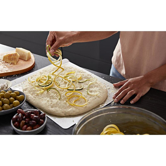 Kitchenaid® 7 Blade Spiralizer Plus with Peel, Core and Slice KSM2APC