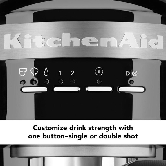 Kitchenaid® Metal Semi-Automatic Espresso Machine KES6503OB Kitchenaid® Metal Semi-Automatic Espresso Machine KES6503OB
