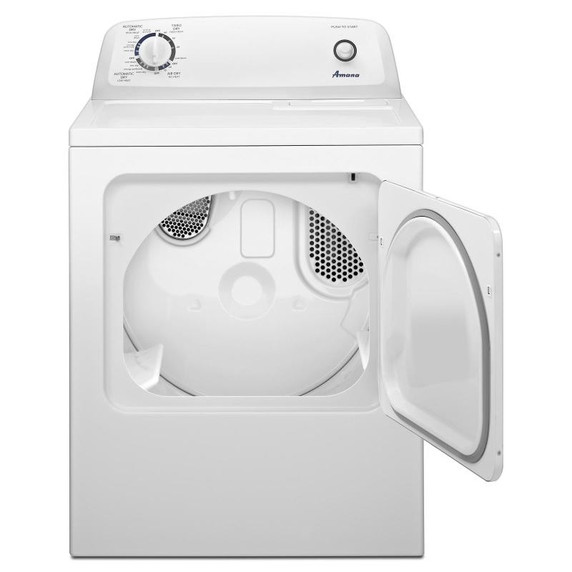 OPEN BOX Amana® 6.5 cu. ft. Top-Load Electric Dryer with Automatic Dryness Control YNED4655EW
