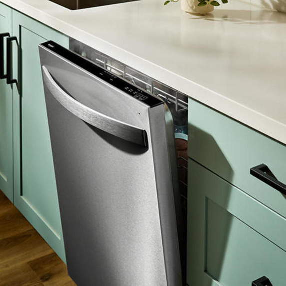 Whirlpool® 24-Inch Dishwasher with Total Coverage Wash Action and Auto Open Air Dry in Fingerprint Resistant Stainless Steel WDTS8024SZ
