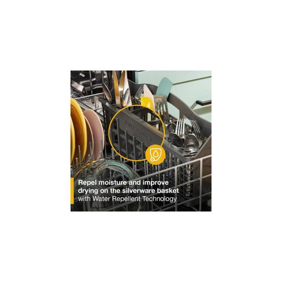 Whirlpool® 24-Inch Dishwasher with Total Coverage Wash Action and Auto Open Air Dry in Fingerprint Resistant Stainless Steel WDPS8024SZ
