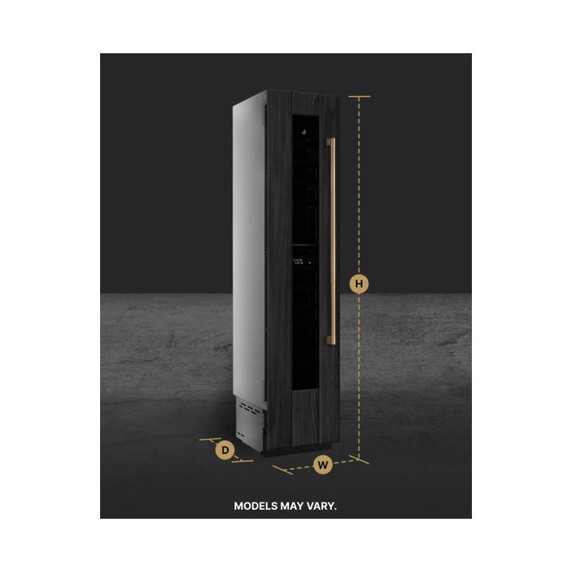 Jennair® 18"Panel-Ready Built-In Wine Column Refrigerator, Left Swing JBWFNL18RX