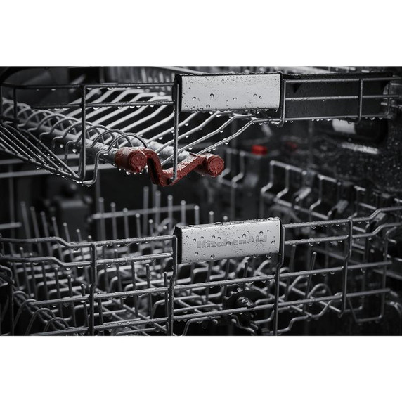 OPEN BOX Kitchenaid® 44 dBA Dishwasher in PrintShield™ Finish with 360° Max Jets™ Third Rack KDFM404KPS