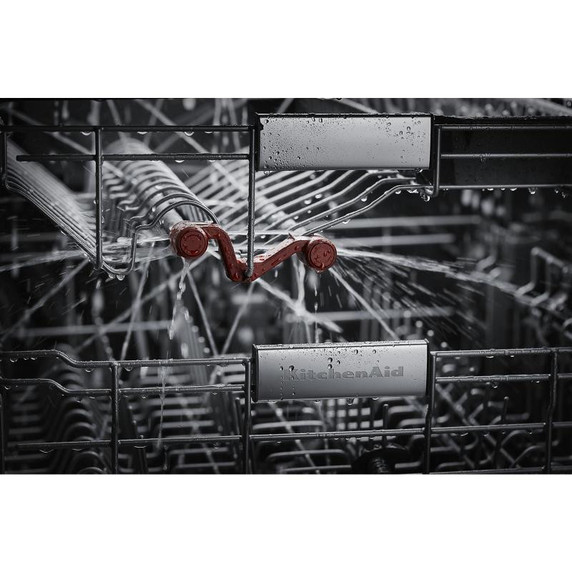 OPEN BOX Kitchenaid® 44 dBA Dishwasher in PrintShield™ Finish with 360° Max Jets™ Third Rack KDFM404KPS
