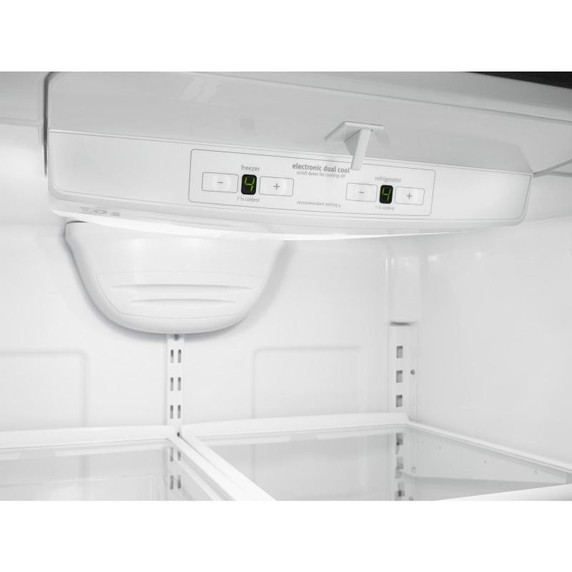 OPEN BOX Whirlpool® 19 cu. ft. Bottom-Freezer Refrigerator with Freezer Drawer WRB329RFBM*
