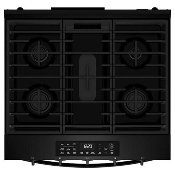 Whirlpool® 30-inch Gas Range with Air Cooking Technology WSGS5030SB