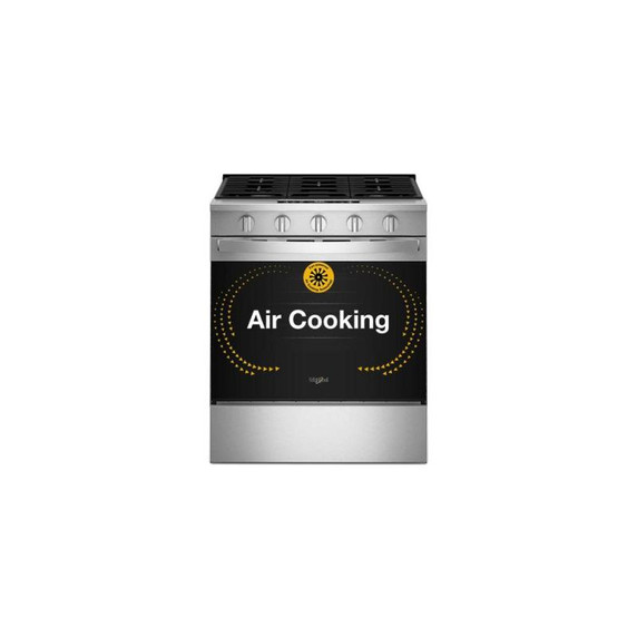 Whirlpool® 30-inch Gas Range with Air Cooking Technology WSGS5030SZ