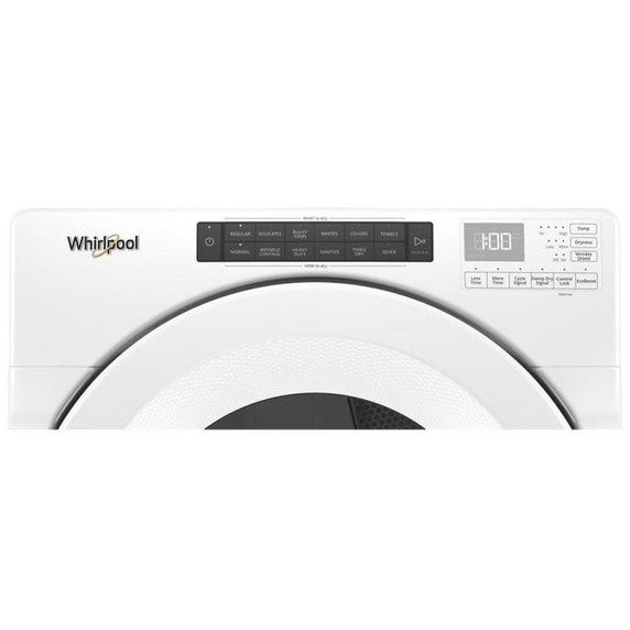 OPEN BOX Whirlpool® 7.4 cu. ft. Front Load Electric Dryer with Intuitive Touch Controls YWED5620HW*