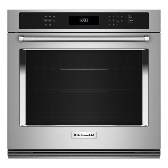OPEN BOX KitchenAid® 30" Single Wall Oven with Air Fry Mode KOES530PSS