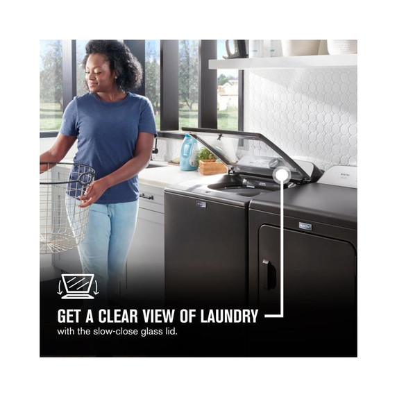OPEN BOX Maytag® Pet Pro Top Load Washer - 5.4 cu. ft. IEC MVW6500MW
